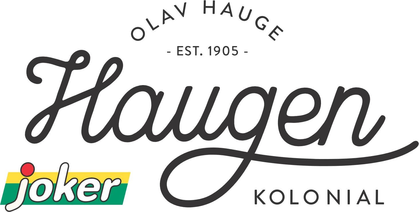Haugen Kolonial / Joker logo